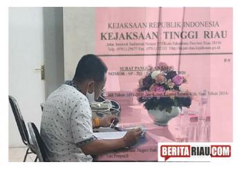 Korupsi Bansos Siak : Kejati Riau Periksa Ketua DPD Partai Golkar Siak